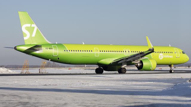 VQ-BDV:Airbus A321:S7 Airlines